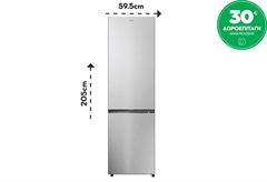 Candy ECN2CQTEX206 Ψυγειοκαταψύκτης