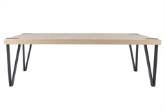 Τραπέζι Trendy Μ120xΠ60xΥ40cm Natural