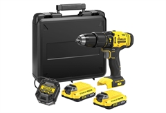 Σετ Stanley Fatmax SFMCD711D2K Κρουστικό Δραπανοκατσάβιδο 18V με 2 Μπαταρίες