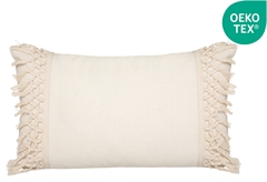 Διακοσμητικό Μαξιλάρι Atmosphera Macrame Ivory 50x30cm