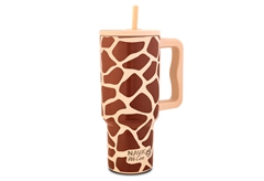 Ποτήρι Θερμός Nava We Care 900ml Giraffe Print