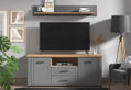 Έπιπλο Τηλεόρασης Valencia Γκρι M161xΠ41xY66.5cm