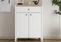 Έπιπλο Εισόδου Bedford Μ85.5xΠ40xΥ111cm Λευκό