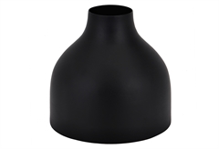 Βάζο Μεταλλικό Eglo Living Labason 15.5cm Μαύρο