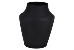 Βάζο Μεταλλικό Eglo Living Miouski 14.5cm Μαύρο