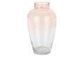 Βάζο Γυάλινο Eglo Living Kenyasi 27cm Ροζ