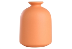Βάζο Κεραμικό Eglo Living Anjabe 16.4cm Πορτοκαλί