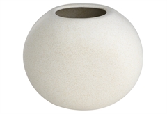 Βάζο Κεραμικό Eglo Living Ankaramy 15.5cm Ιβουάρ