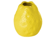 Βάζο Κεραμικό Eglo Living Dati 16cm Κίτρινο