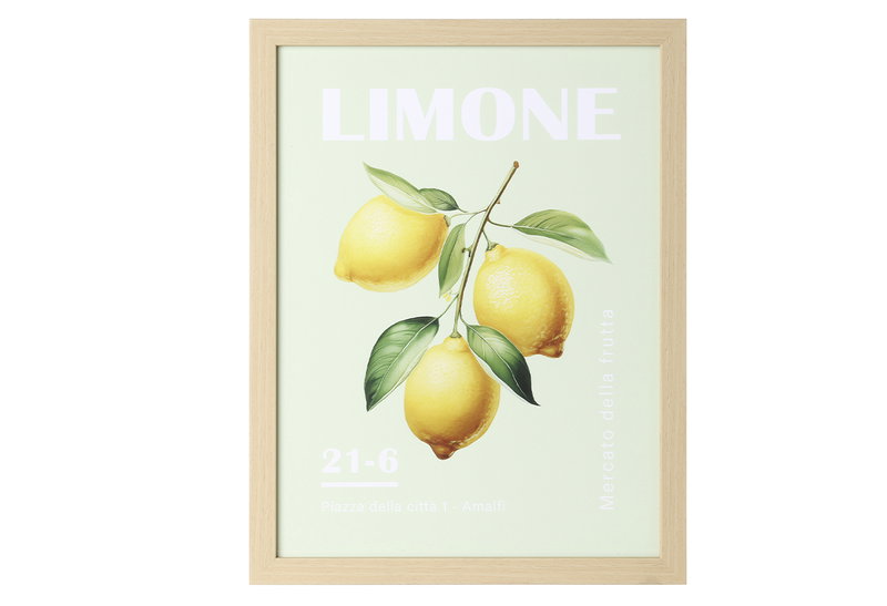 Κάδρο Eglo Living Tintane Lemons 33x43cm
