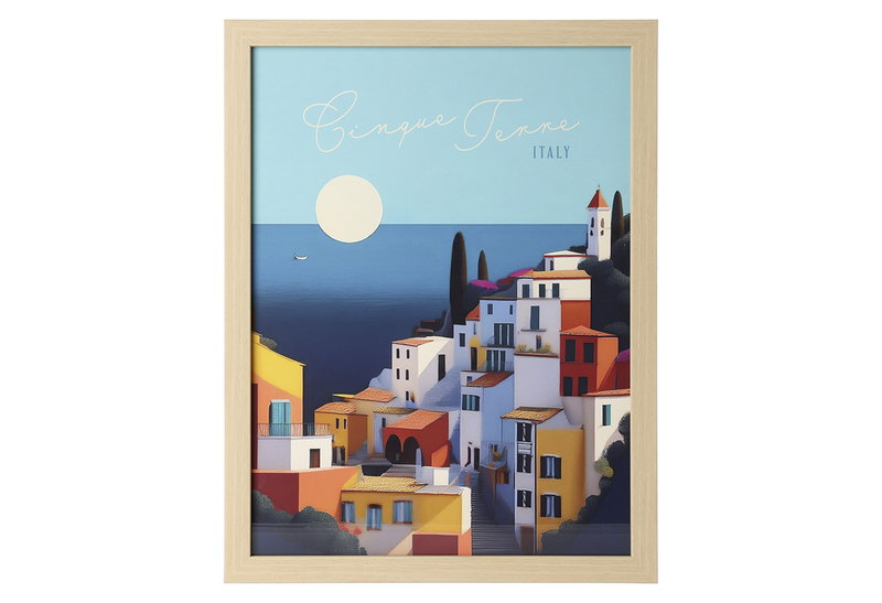 Κάδρο Eglo Living Tintane Cinque Terre 33x43cm
