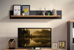 Ράφι Σύνθεσης Forma Ideale Valencia Μ146xΠ19.5xΥ24cm Γκρι