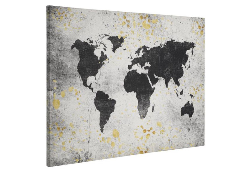 Καμβάς Eglo Living Alaminos World Map 50x70cm