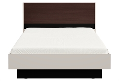 Κρεβάτι Διπλό Forma Ideale Colhida Καρυδί για Στρώμα 200x160cm