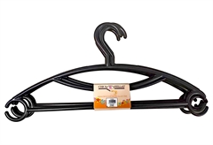 Σετ Κρεμάστρες 42cm 5τμχ Πλαστικές σε Διάφορα Χρώματα