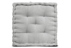 Μαξιλάρι Δαπέδου Easy Home Indra 40x40cm Γκρι