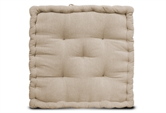 Μαξιλάρι Δαπέδου Easy Home Indra 40x40cm Μπεζ