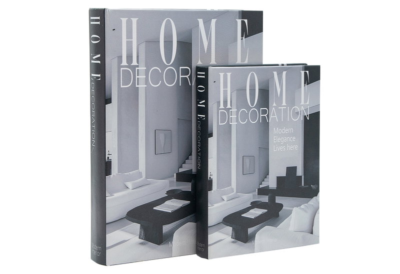 Σετ Διακοσμητικά Κουτιά Βιβλία Eurloamp Home Decoration 2τμχ