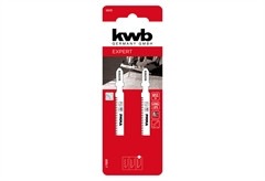 Σετ Πριονόλαμες Plexiglass KWB Λεπτής Κοπής Τ 2τμχ