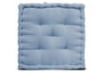 Μαξιλάρι Δαπέδου Easy Home Indra 60x60cm Ανοιχτό Μπλε