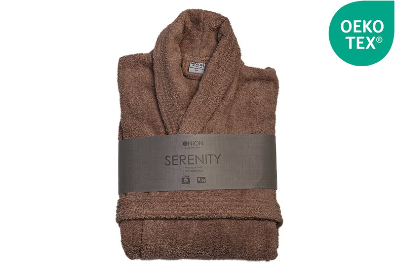 Μπουρνούζι Ionion Serenity S/M Mocha