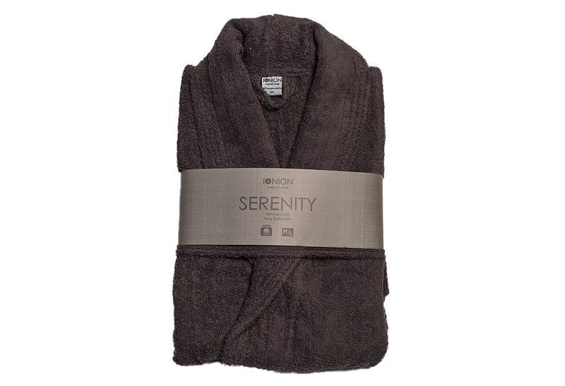 Μπουρνούζι Ionion Serenity M/L Dark Grey