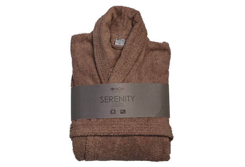 Μπουρνούζι Ionion Serenity M/L Mocha