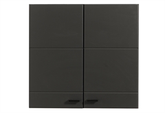 Ντουλάπι Κρεμαστό Forma Ideale Claudia Μ60xΠ30xΥ57cm Μαύρο