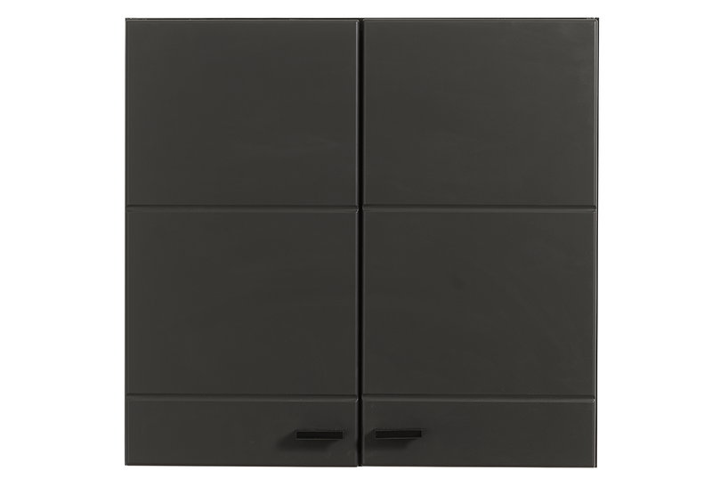 Ντουλάπι Κρεμαστό Claudia Μ60xΠ30xΥ57cm Μαύρο