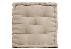 Μαξιλάρι Δαπέδου Easy Home Indra 60x60cm Μπεζ