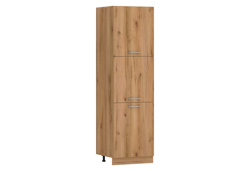 Ψηλή Στήλη Φούρνου Smarty Μ60xΠ57xΥ210cm Ανοιχτό Καφέ