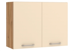 Ντουλάπι Κρεμαστό Prod Alcar Smarty Μ80xΠ30xΥ60cm Δρυς/Κρεμ