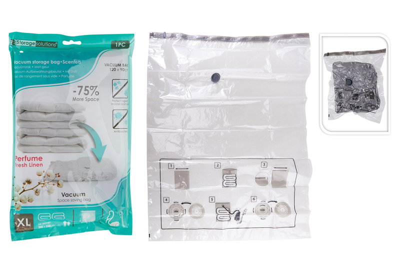 Θήκη Φύλαξης Ρούχων Vacuum Μ120xΠ90xΥ5cm