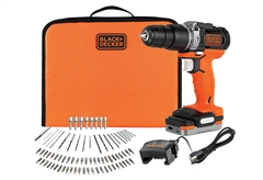 Σετ Black&Decker BDCHD12S1-XJ Κρουστικό Δραπανοκατσάβιδο 12V με Μπαταρία