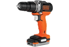 Σετ Black&Decker BDCHD12S1-XJ Κρουστικό Δραπανοκατσάβιδο 12V με Μπαταρία