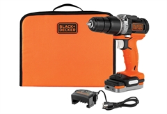 Σετ Black&Decker BDCHD12S1-XJ Κρουστικό Δραπανοκατσάβιδο 12V με Μπαταρία