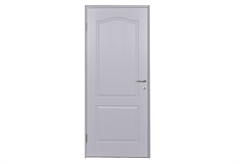 Πόρτα Alba HDF 98x205cm Λευκή Αναστρέψιμη με Κάσα