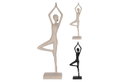 Διακοσμητική Φιγούρα Standing Yoga Lady 40cm σε 2 Σχέδια
