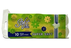Χαρτί Υγείας Softcare Decor 3Φυλλο 10 Ρολά 90gr