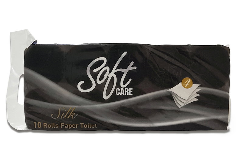 Χαρτί Υγείας Softcare Silk 4Φυλλο 10 Ρολά Λευκό 95gr