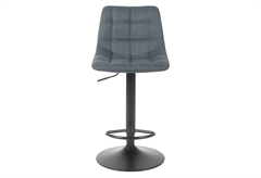Σκαμπό Μπαρ Rogier Μ45xΠ43.5xΥ91-113cm Ανθρακί