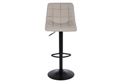 Σκαμπό Μπαρ Rogier Μ45xΠ43.5xΥ91-113cm Μπεζ