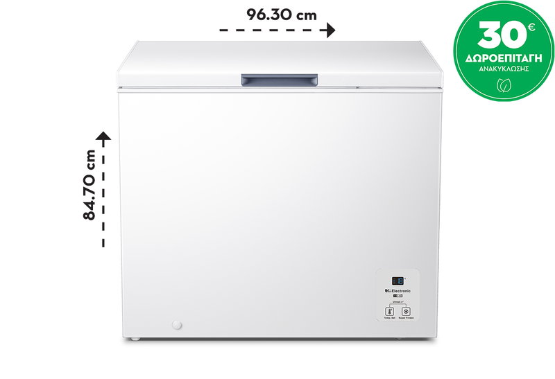 Hisense FC321D4AWLE Καταψύκτης Μπαούλο