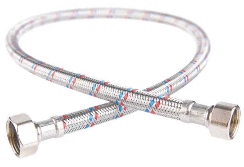 Σπιράλ Σύνδεσης Ferro 60cm 1/2"x3/8" Θηλυκό-Θηλυκό