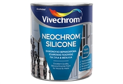 Βερνικόχρωμα Vivechrom Neochrom Silicone Μετάλλων/Ξύλων 750ml Λευκό - 30