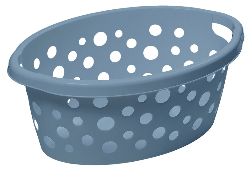Καλάθι Ρούχων DEA Home Bubble Smokey Blue 25lt