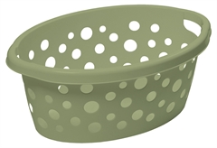 Καλάθι Ρούχων DEA Home Bubble Sage Green 25lt
