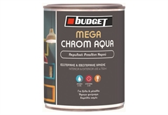 Ριπολίνη Νερού Budget Mega Chrom Aqua Λευκό Σατινέ 2.5lt