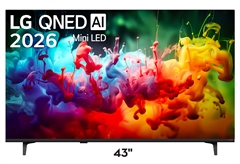 LG 43QNED72B6B QNED 4K UHD Smart Τηλεόραση 43"