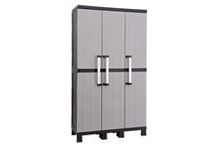 Ντουλάπα Πλαστική Τρίφυλλη Toomax Garage Midi Μ97xΠ42xΥ173cm με 4 Ράφια